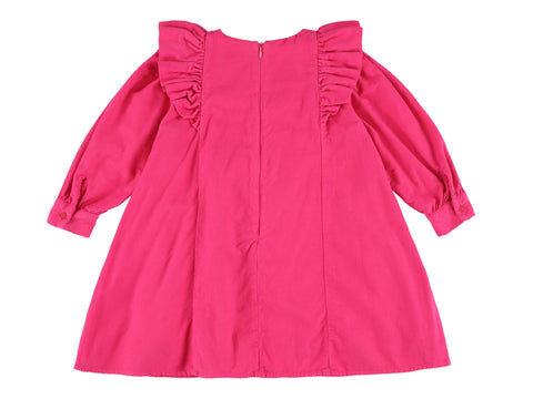 MORLEY KNOCKOUT PINK RAVI DRESS WITH RUFFLE