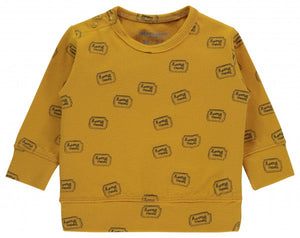 IMPS &amp; ELFS MUSTARD TICKET TEE