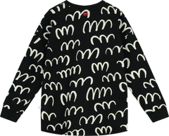 BEAU LOVES SCRIBBLE RELAXED FIT SWEATER