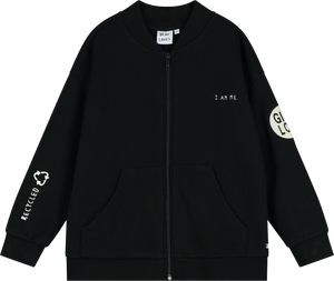 BEAU LOVES BLACK "CREATIVE DEPARTMENT" ZIP JACKET