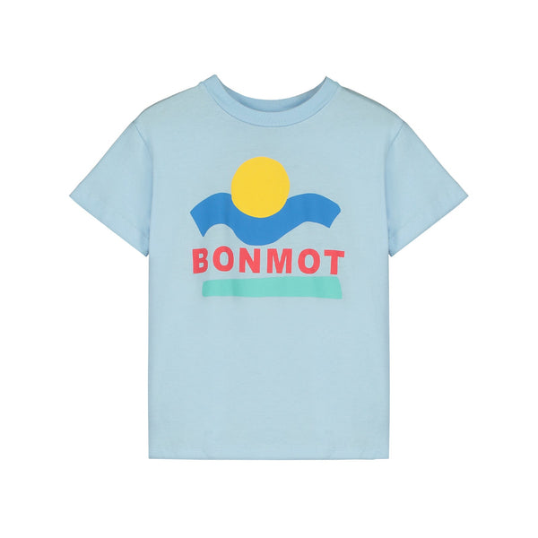 BONMOT LIGHT BLUE BONMOT SUNSET T-SHIRT