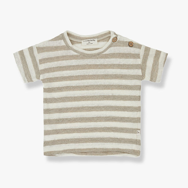 1 + IN THE FAMILY VICTORY BEIGE SHIRT