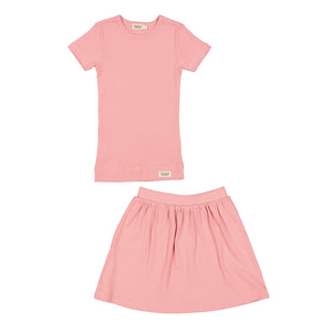 MARMAR PINK DELIGHT SS SKIRT SET