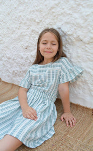 KOKORI GREEN BEREN DRESS