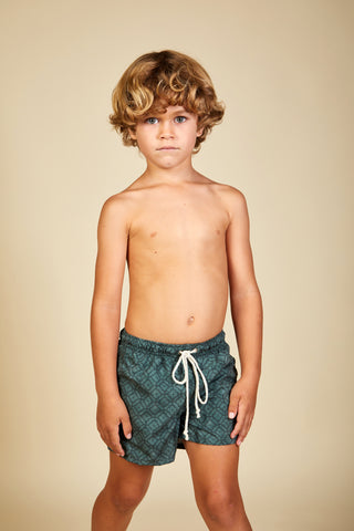 NUECES GARDENIA TACTEL SWIMSUIT