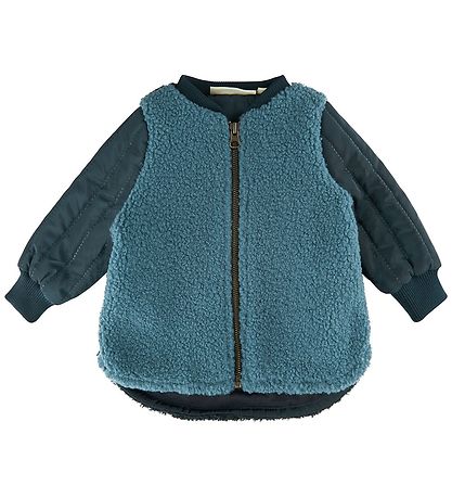 SOFT GALLERY ICE GILLIA OMBRE BLUE BOMBER JACKET 