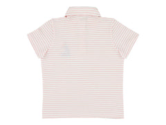 MORLEY PINK/WHITE BOYS POLOS