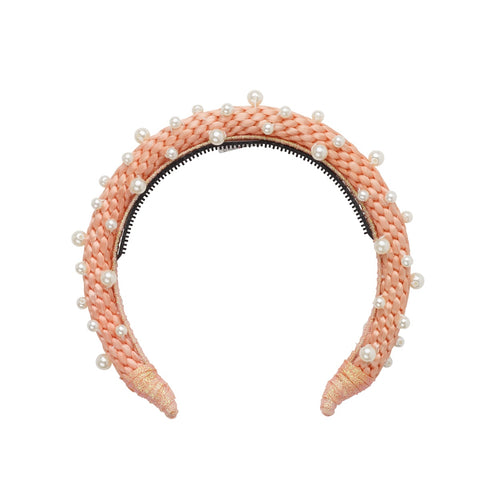 Project 6 Pearl Queen Headband - Rose