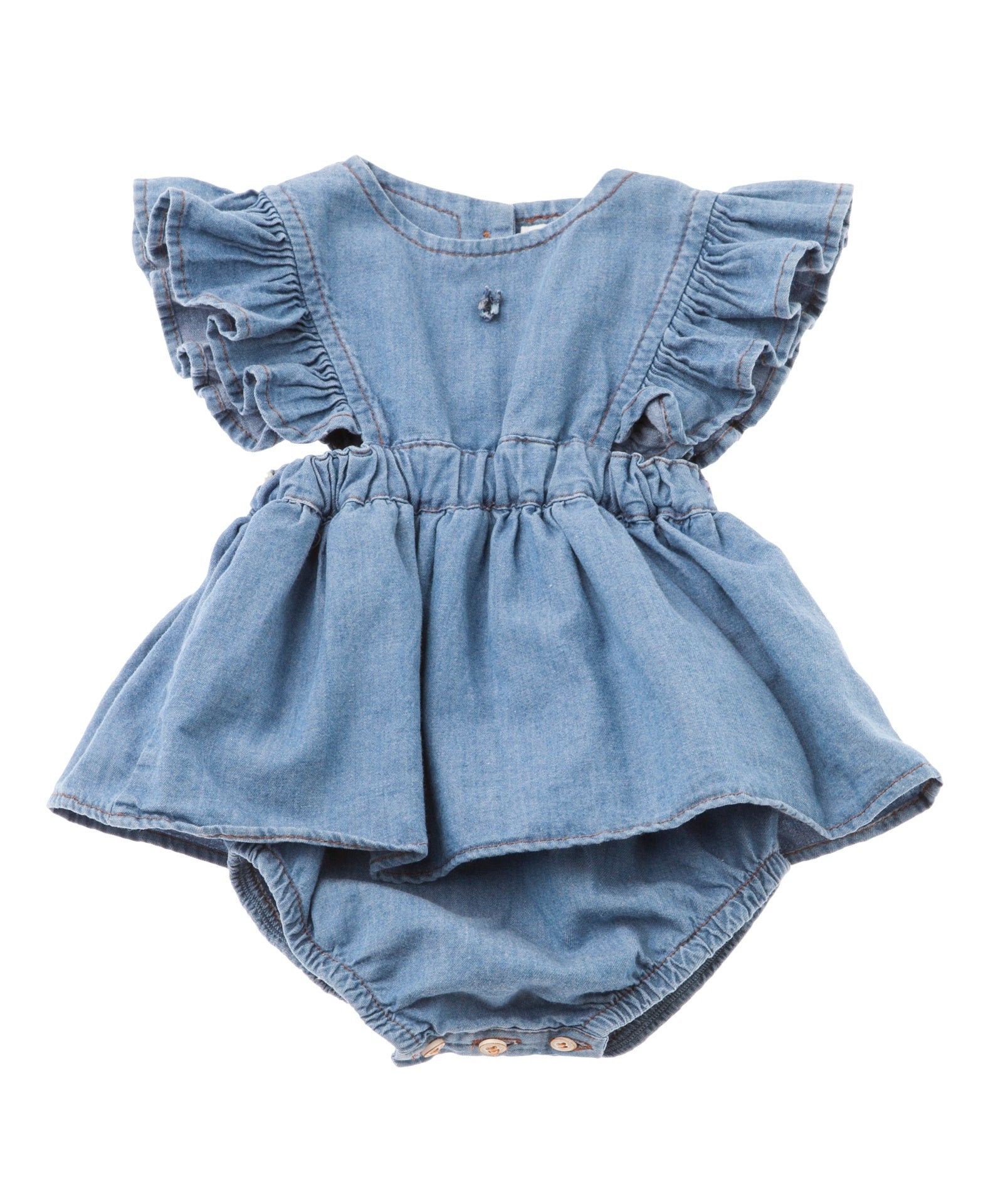 tocoto vintage denim dress Boho by Tocoto Vintage & Wild Wawa