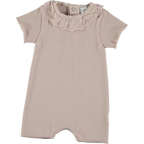 VIOLETA E FEDERICO SHORT ONESIE PINK
