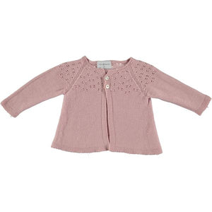 VIOLETA E FEDERICO PINK CARDIGAN