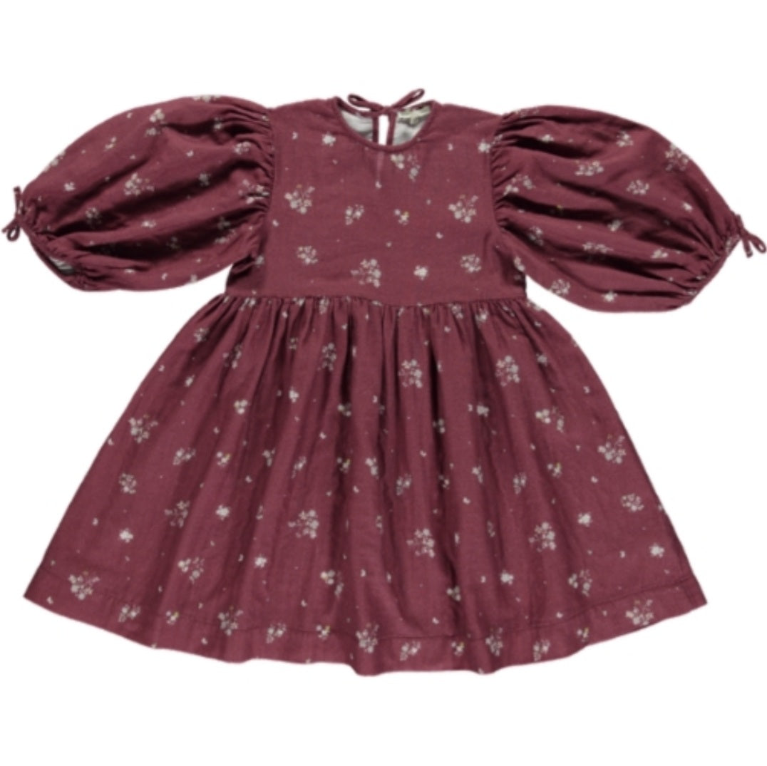 BEBE ORGANIC NORA AUTUMN FLOWER DRESS BellaKidsNY BEBE ORGANIC NORA AUTUMN FLOWER DRESS BellaKidsNY