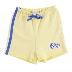 LOUD APPAREL LIVES YELLOW PASTEL SHORTS