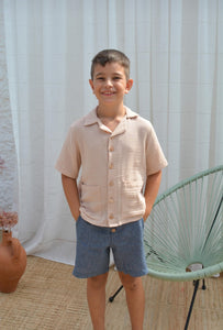 KOKORI NUDE DOUBLE FACE TOP