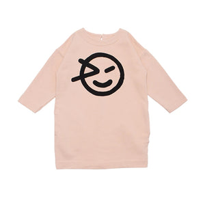 WYNKEN SOFT PINK SWEATER DRESS