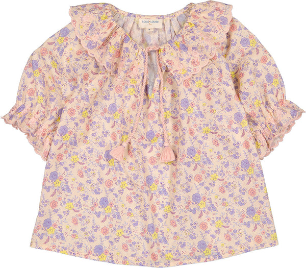 LOUIS LOUISE VALERIANE VEIL FLOWER TUNIC