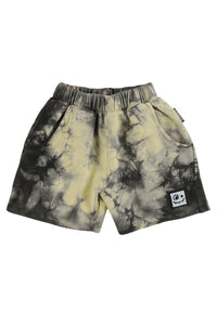 LOUD APPAREL PASTEL YELLOW TIE DYE LIFE SHORTS