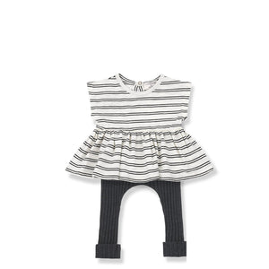 1+ In The Family Petra Black/Ivory Shirt