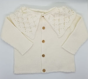 Nueces Ivory Knit Sweater