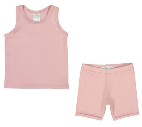 Petals &amp; Peas Orchid Racer-back Set