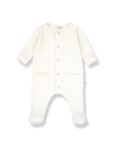 1+ MORE IN THE FAMILY ECRU ROMPER