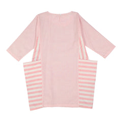 Vierra Rose Pink Stripe Pocket Dress