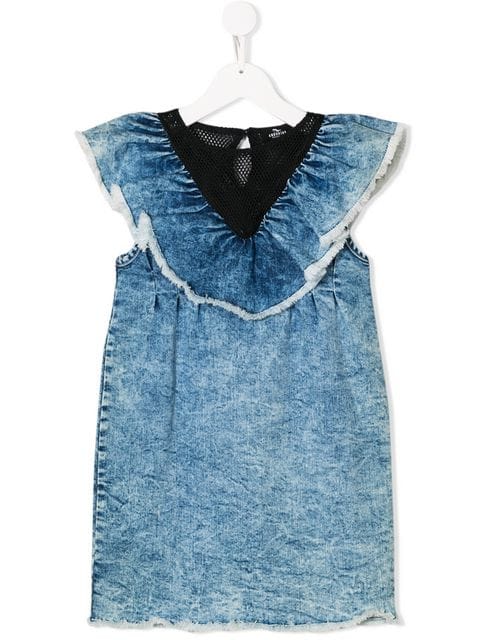 andorine denim dress Alessandra Denim Mini Dress - Medium Wash