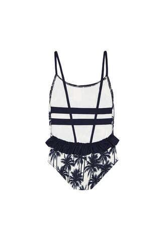 SUNCRACY GEOMETRIC PALMS SWIMSUIT