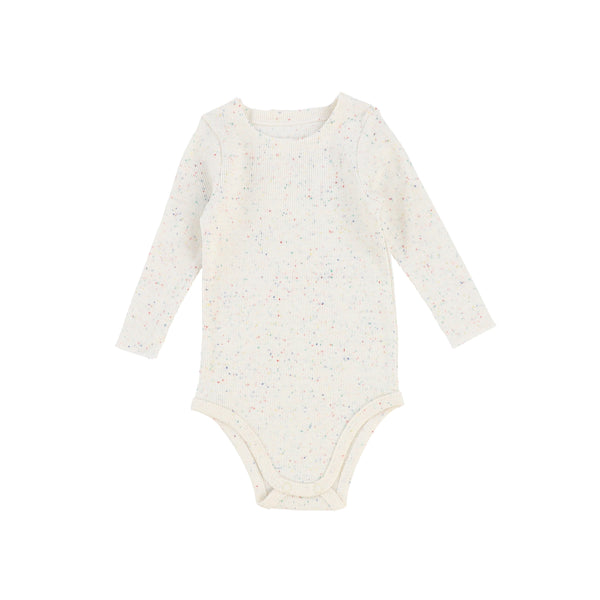 LIL LEGS COLORFUL SPECKLE ONESIE
