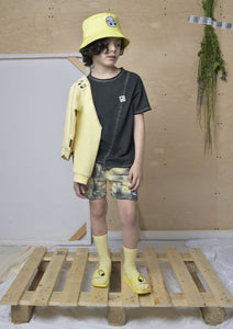 LOUD APPAREL PASTEL YELLOW TIE DYE LIFE SHORTS