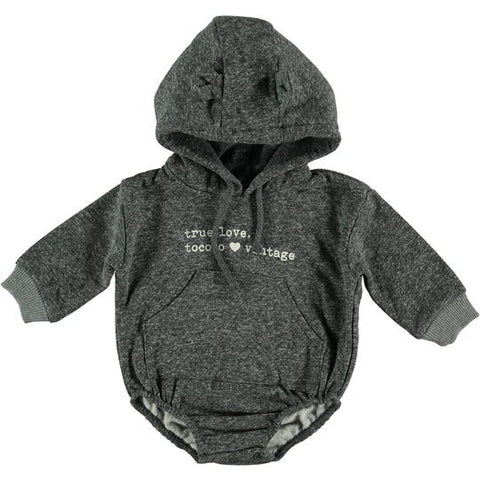 TOCOTO VINTAGE GREY HOODED BODY WITH EARS