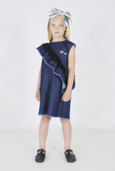 loud apparel denim dress LOUD APPAREL BLUE DENIM THRILL DRESS BellaKidsNY