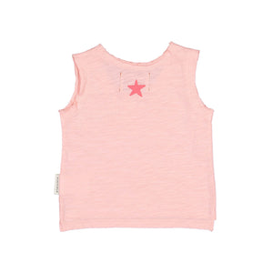 PIUPIUCHICK  PINK WITH MULTICOLOR CIRCLE PRINT TSHIRT